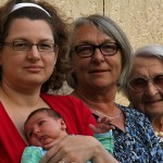 Quatre générations de femmes qui se suivent. Se ressemblent-elles?