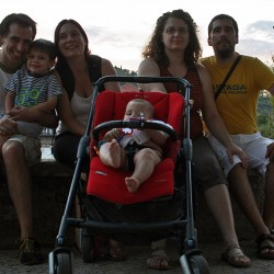 Photo de groupe, à coté du Parque do Mouchão
