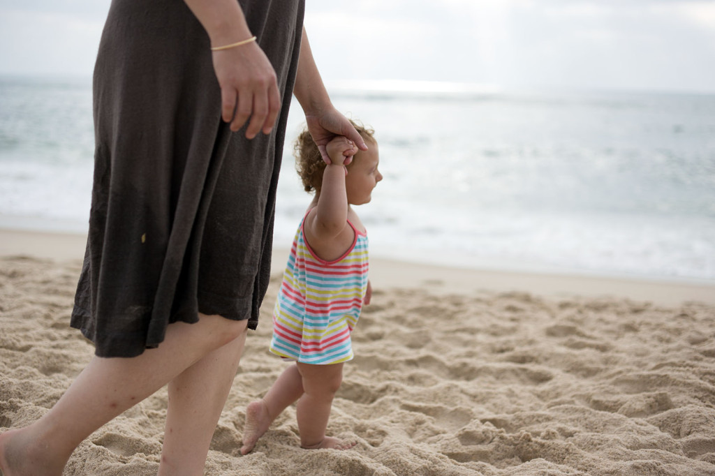 Aaah les pieds dans le sable!