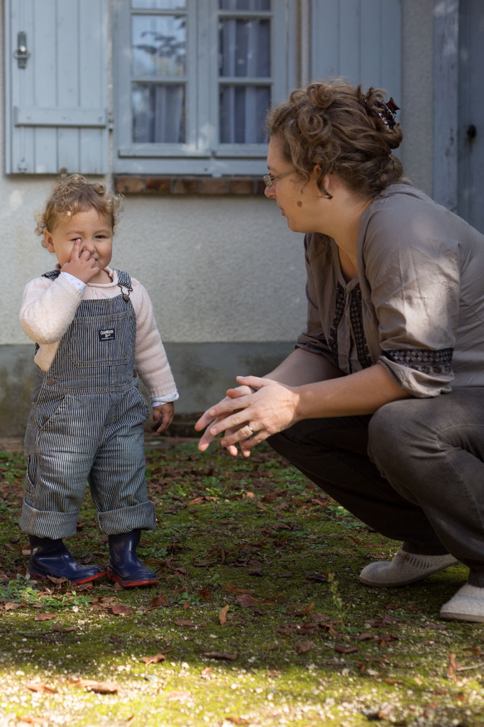 En voyant cette photo, Andrea a crié "Maman!".