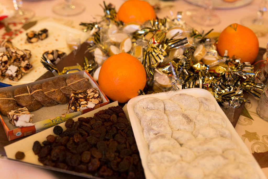 Une partie des 13 desserts.