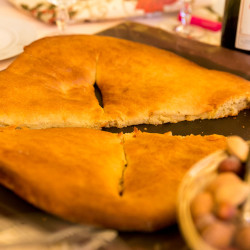La pompe, gâteau provençal traditionnel.