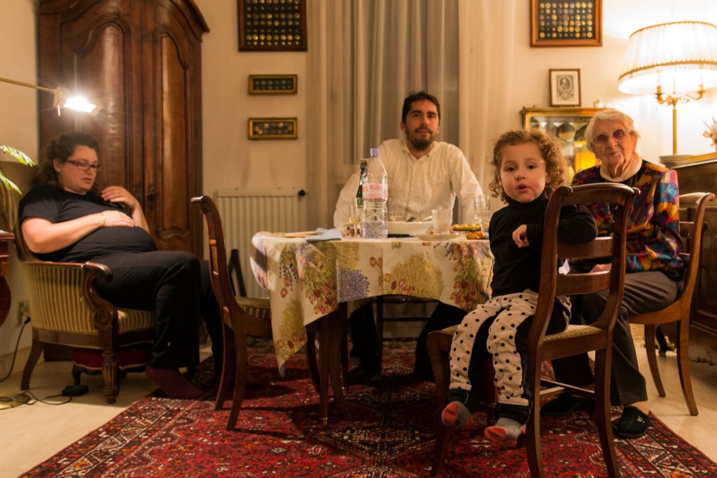 Une petite photo de groupe pour finir, il y a même "numéro bis", notre futur héritier. Vous voyez la lumière qui est descendu sur la tête de Laure? C'est de bon augure pour la suite...