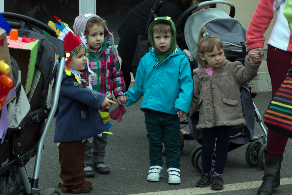 Andrea et ses amis.