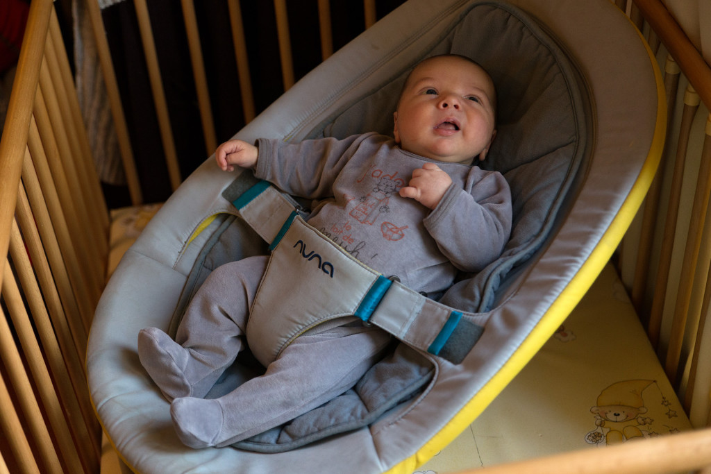 Enfant âge d'un mois. Virgile.