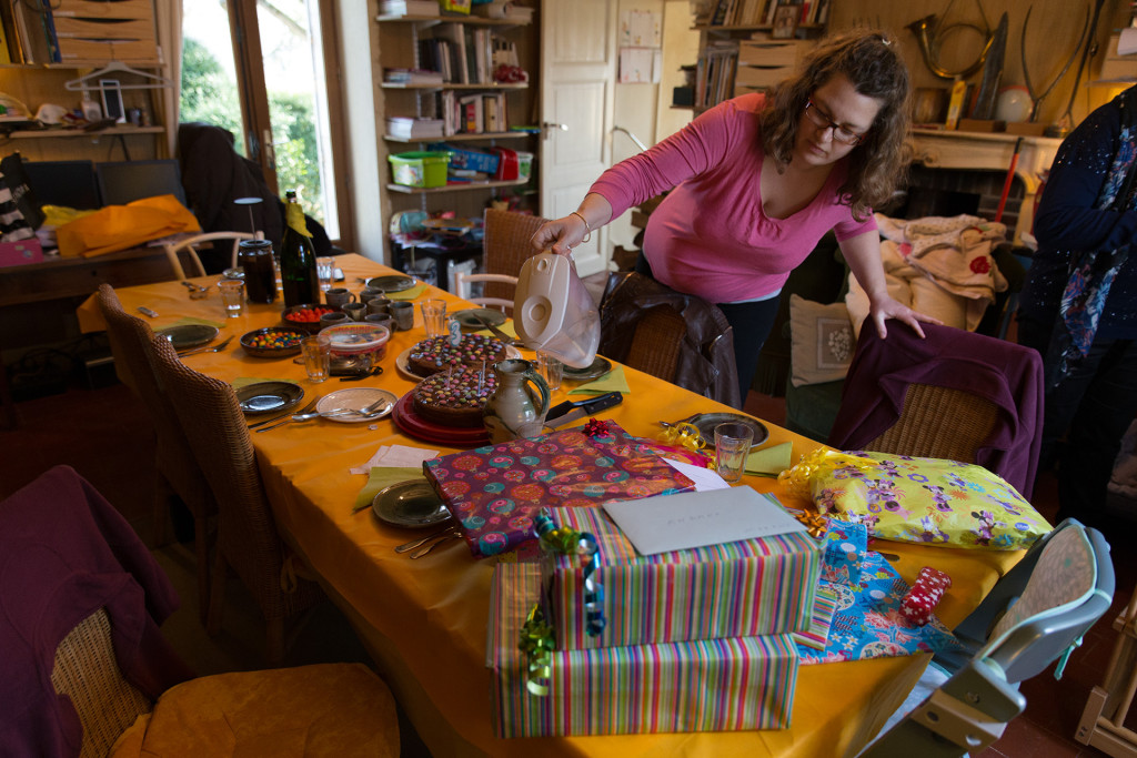 Préparation des cadeaux.
