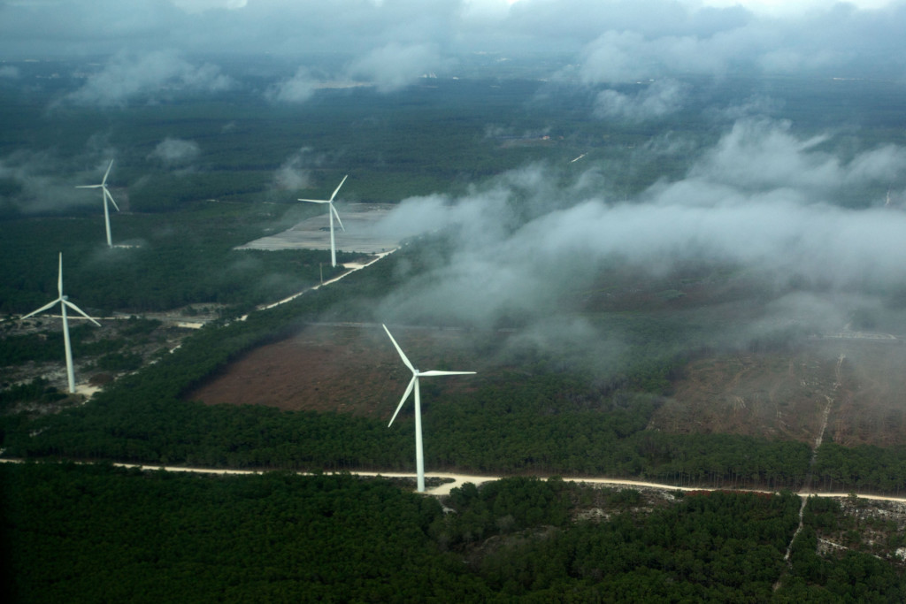 Éoliennes.