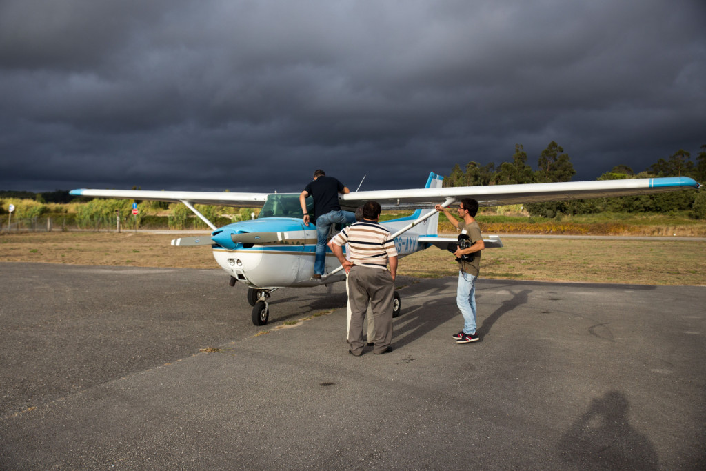 C'est un petit avion d'apprentissage.