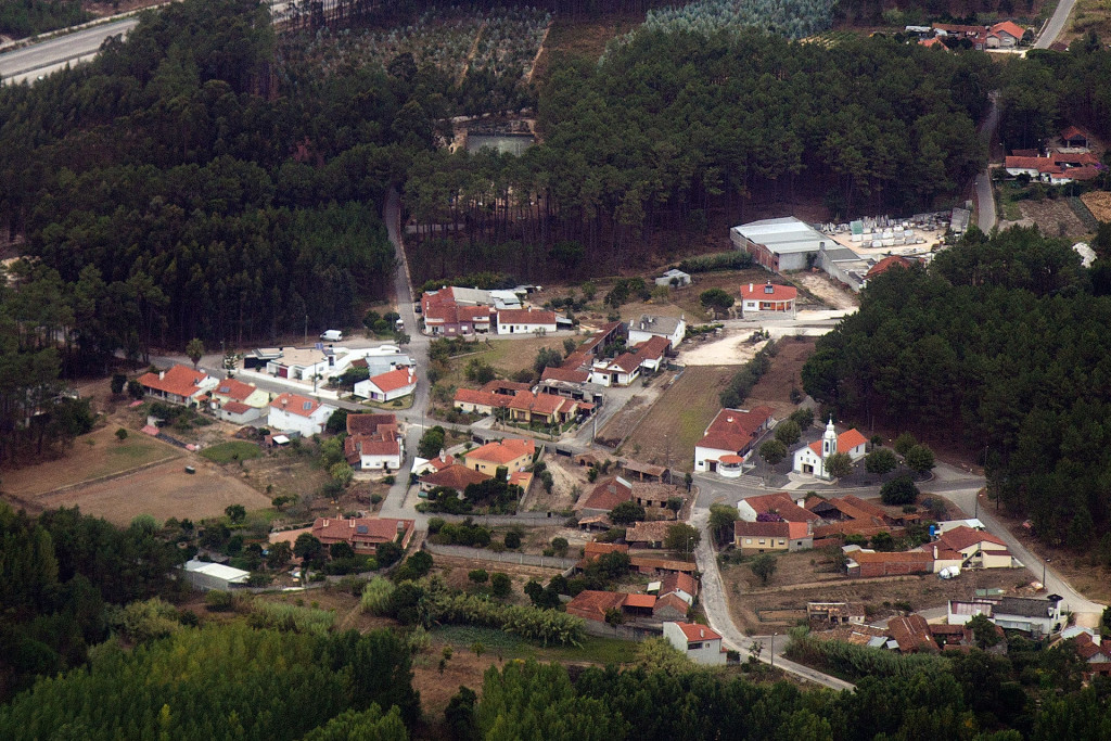 Agua Formosa. On distingue la chapelle.
