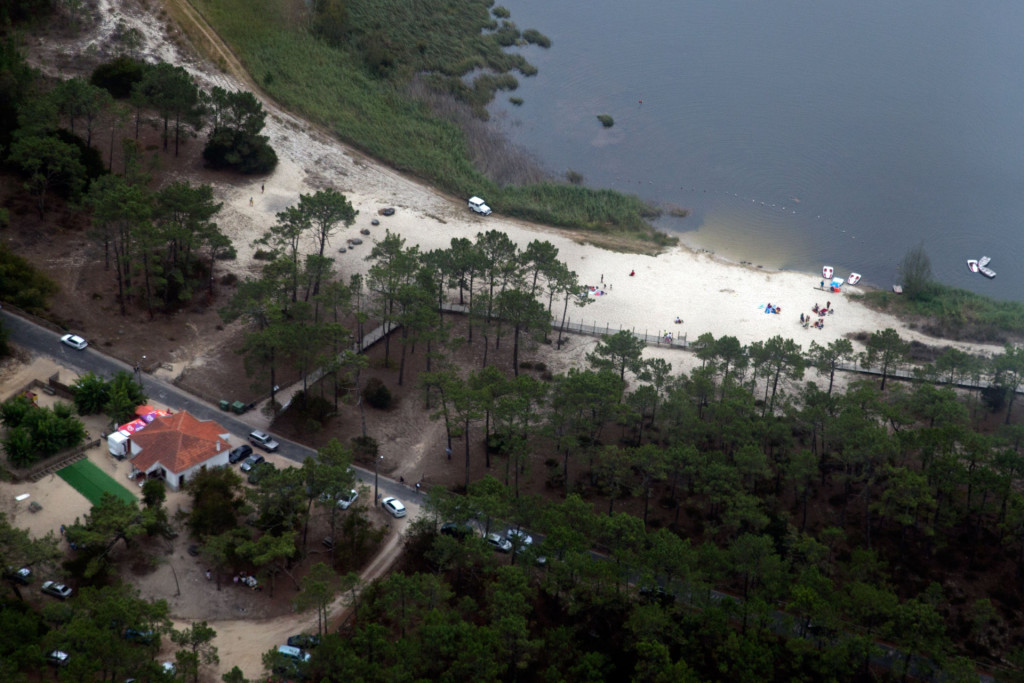 La petite plage de la Lagoa.