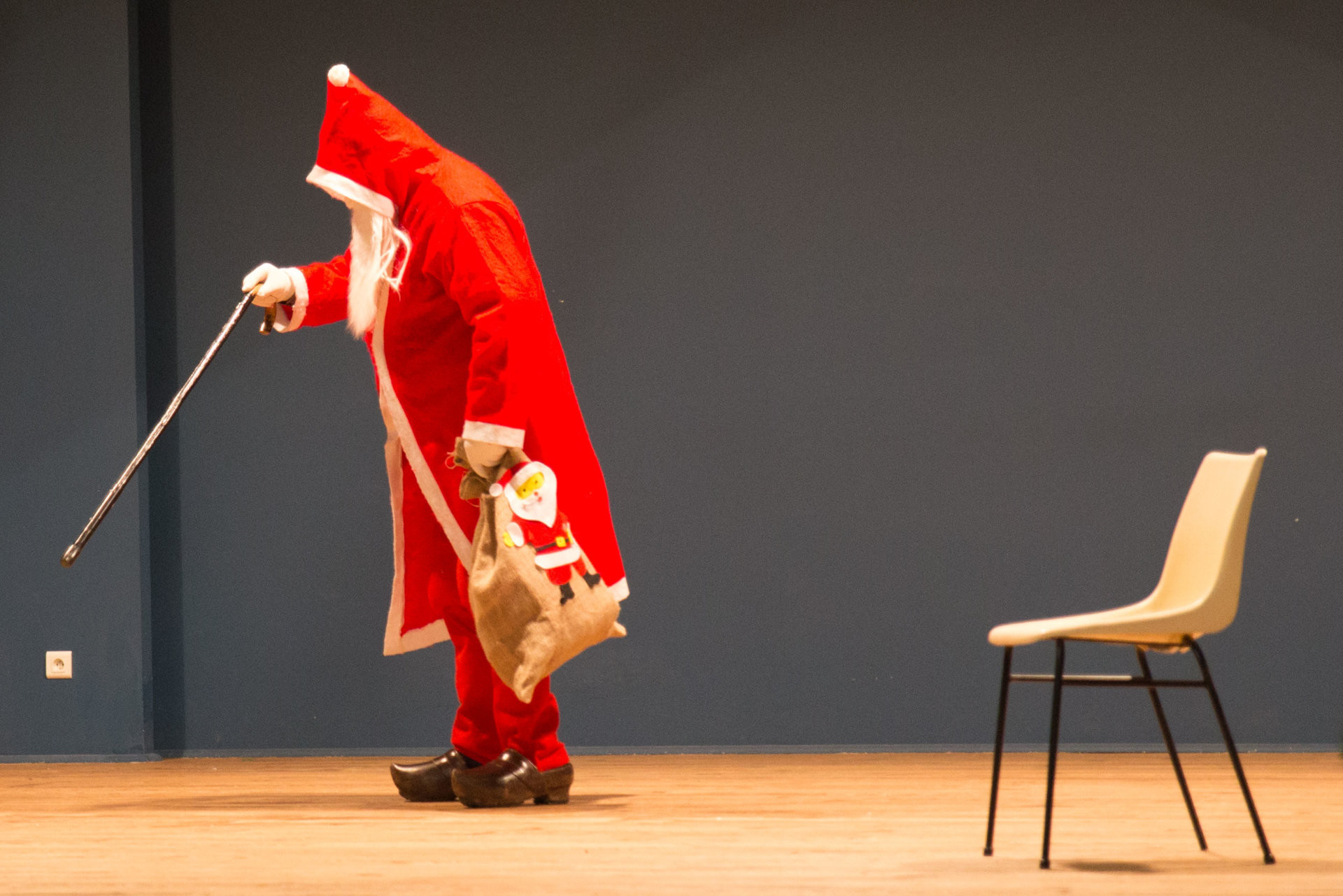 Le père Noël repart chez lui