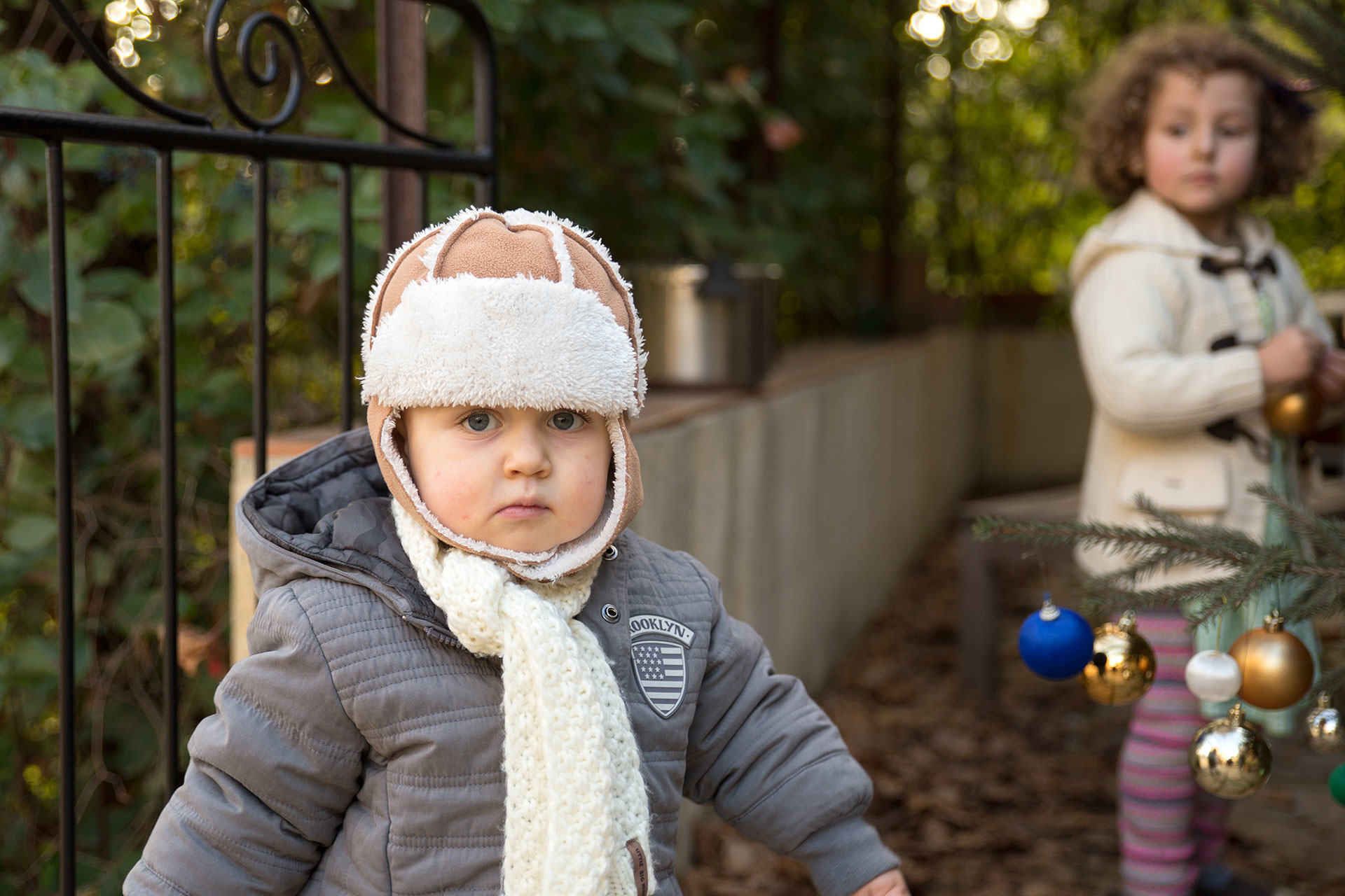 Il ne faisait pas si froid que ça, mais on sait jamais.