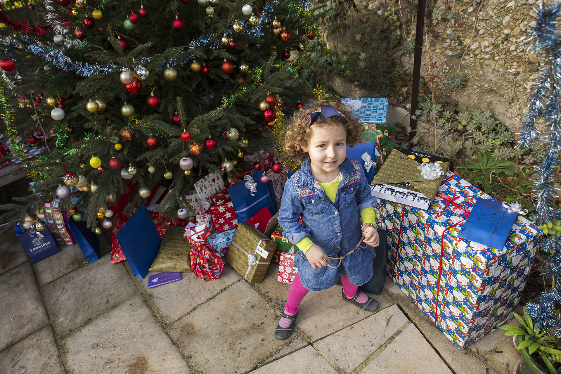 Andrea et les cadeaux.