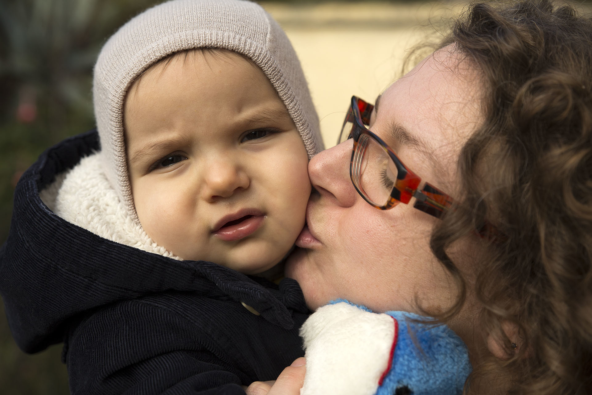 Virgile et sa maman.