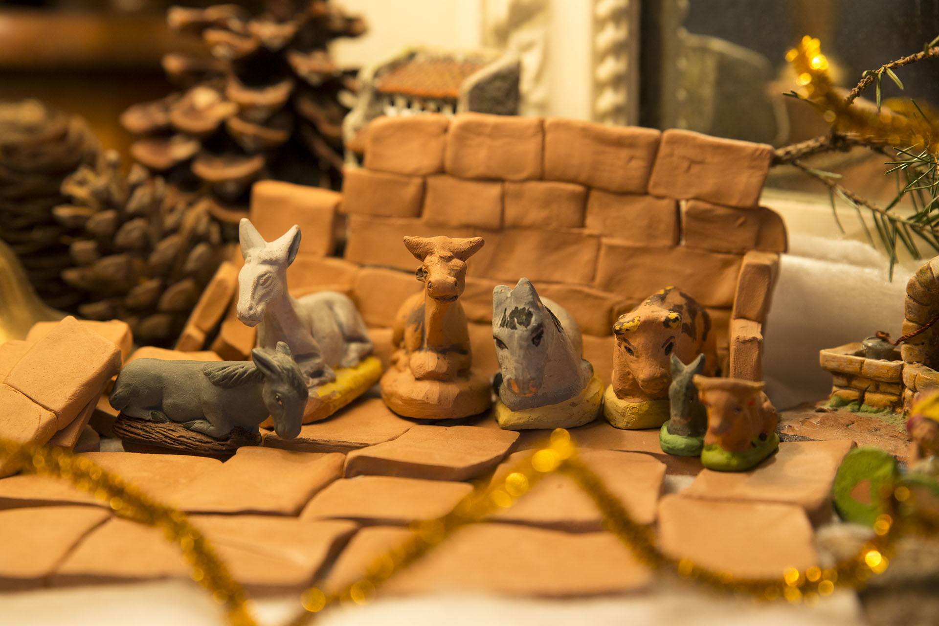 Les animaux de la Crèche.