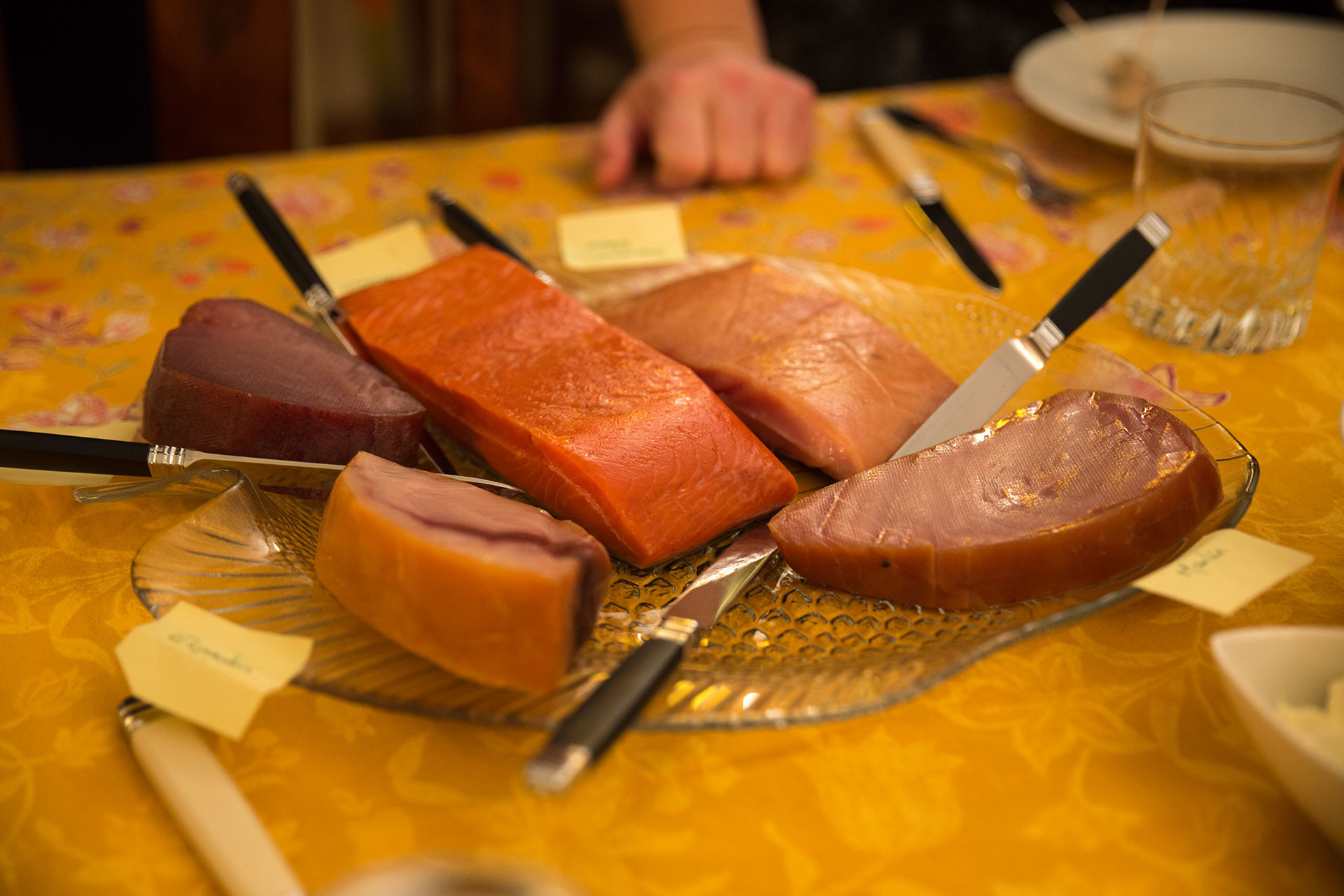 Repas du 31 décembre au soir.