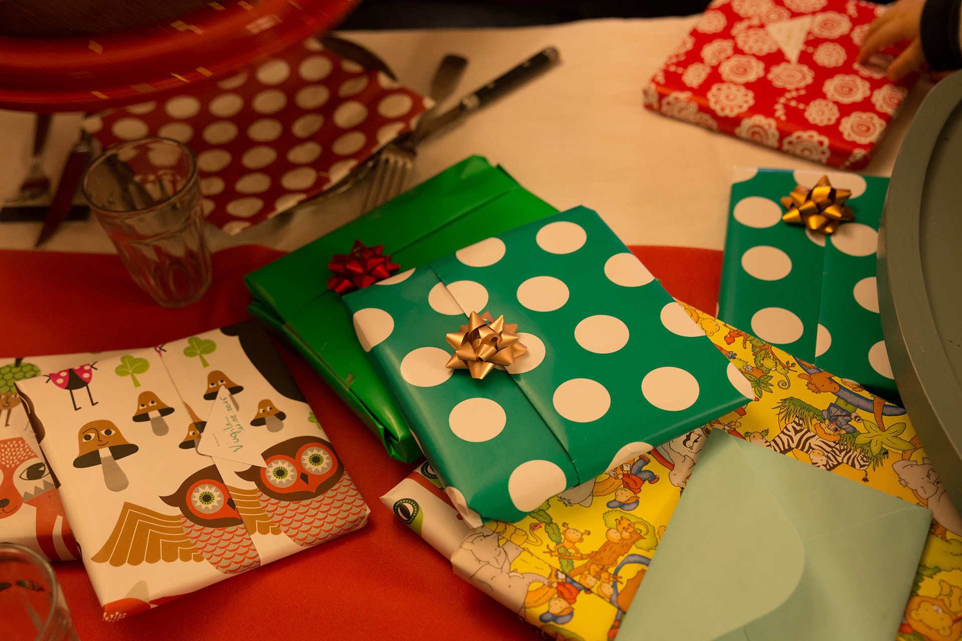Les beaux cadeaux.