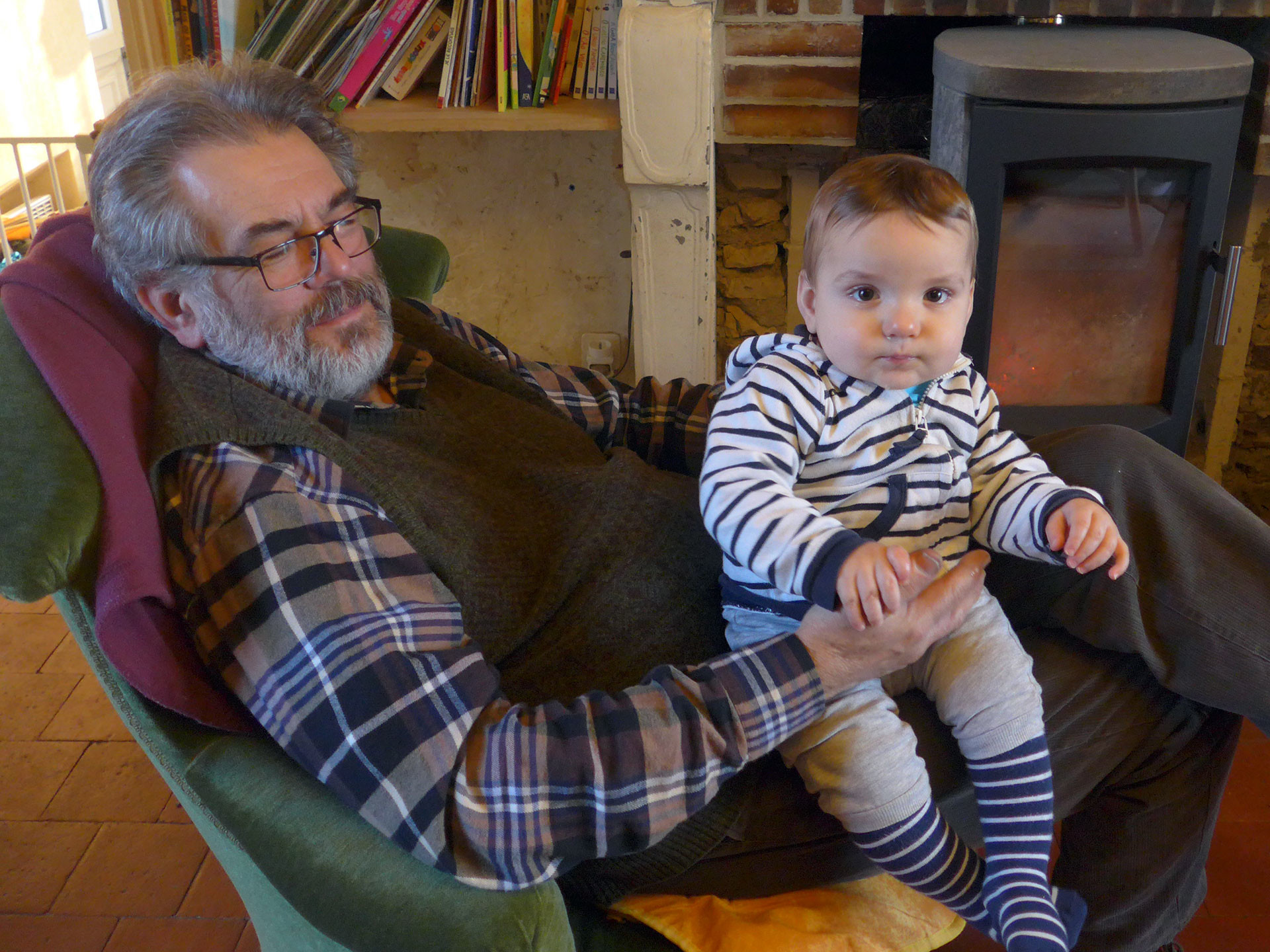 Virgile et son papy