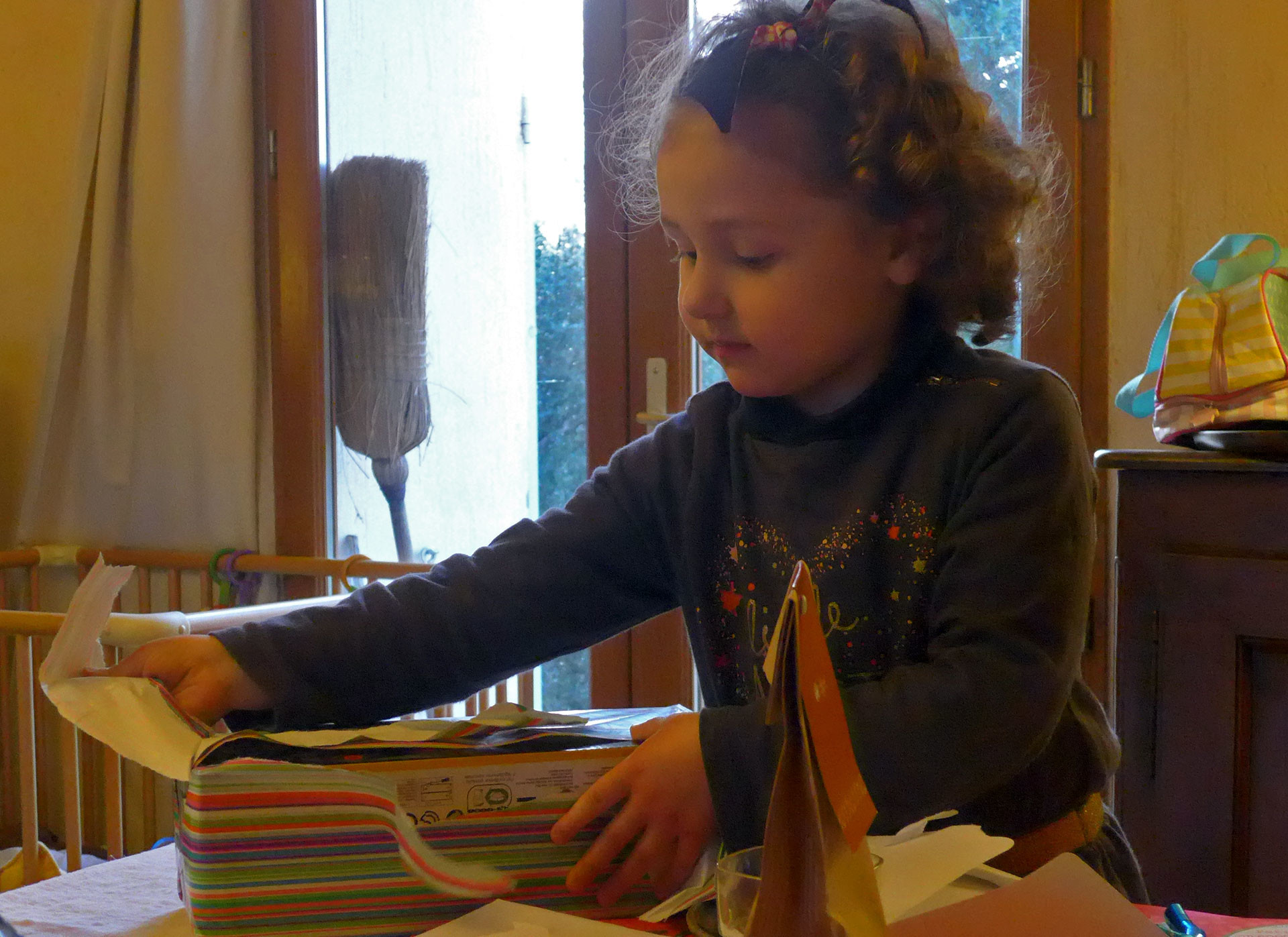 Ouverture des cadeaux