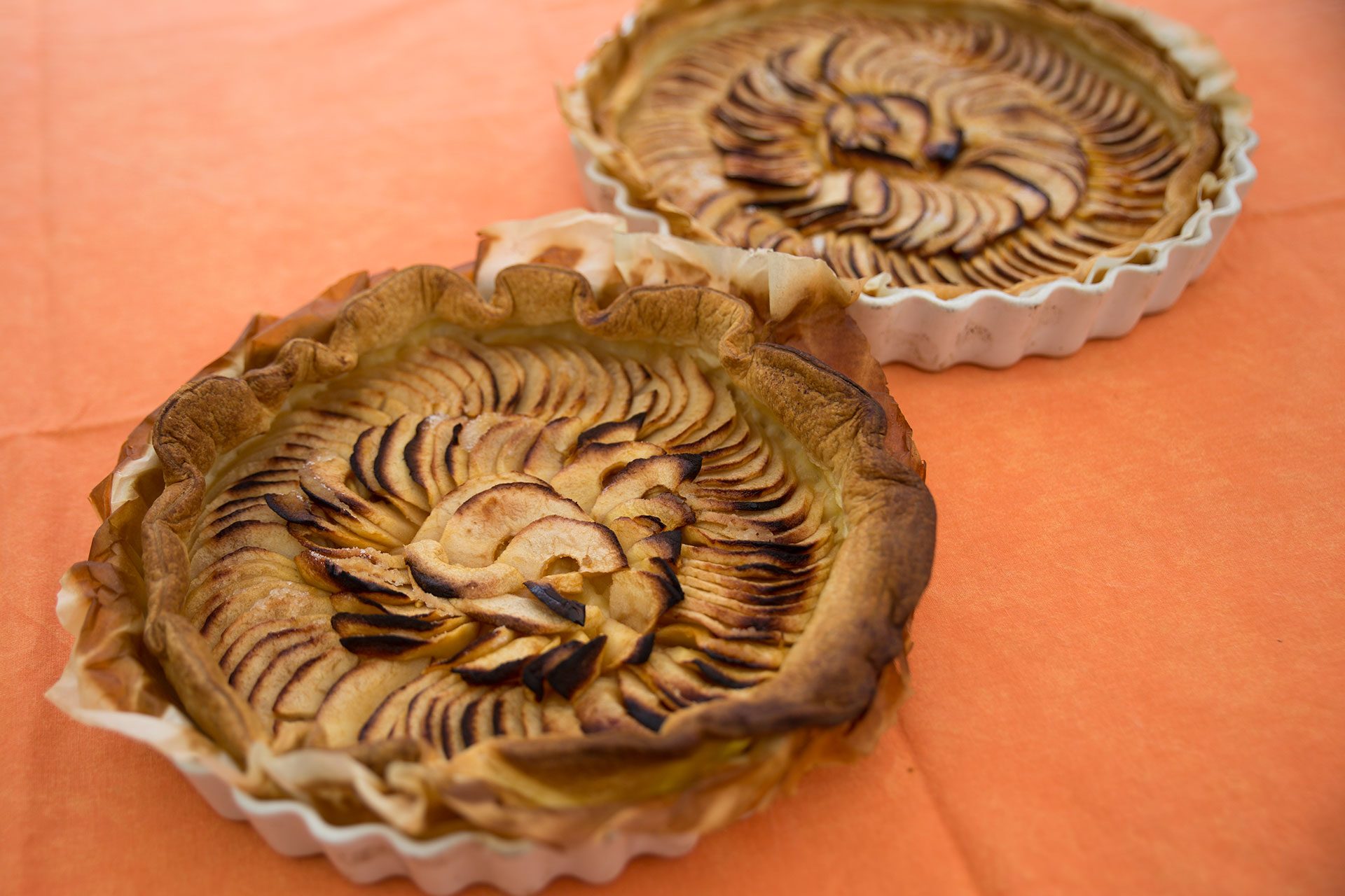 Tartes aux pommes, par Mamie Anne.