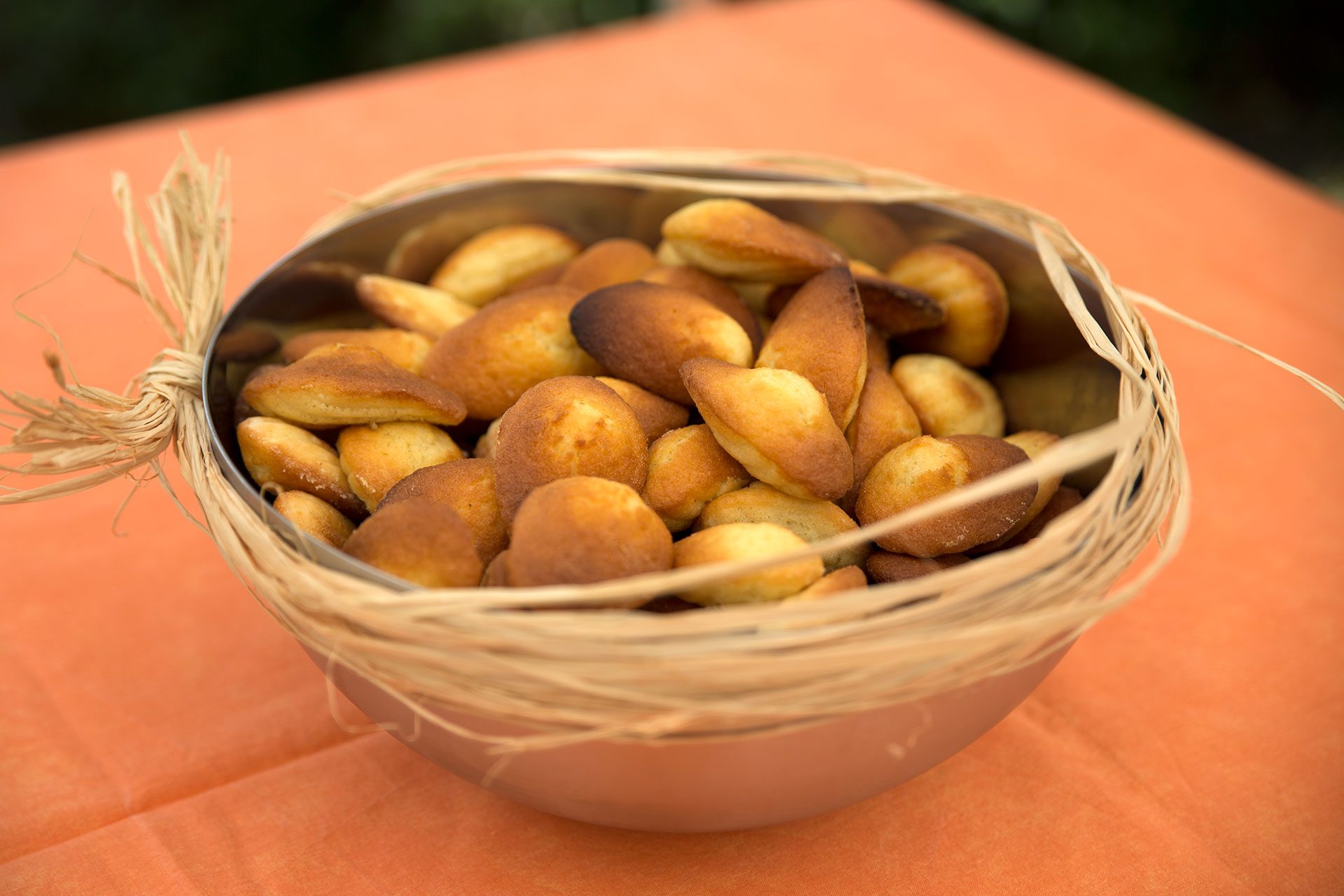 Les madeleines de Clotilde. Très bonnes à manger, même sans la bosse.